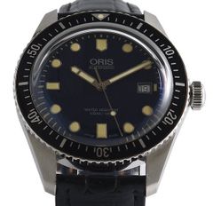ORIS オリス クロノグラフ 自動巻 裏スケルトン ブラック・ゴールド 