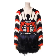 ■美品■FENDI フェンディ コート サイズ38 ミンク シルバーフォックス ファー 毛皮 ミドル イタリア製 ブランド古着【中古】20230919/GO3738のサムネイル