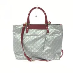 GHERARDINI ゲラルディーニ 2WAYトートバッグ  スタッズ ソフティ ナイロン    シルバーカラー レディース / 240001201965