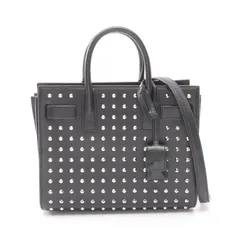 サンローランパリ SAINT LAURENT PARIS ハンドバッグ クラシック ナノ サックドジュール スタッズ 2WAY 392035 ブラック レザー サック・ド・ジュール ナノ レディースのサムネイル