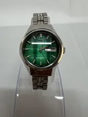 SEIKO グリーン文字盤 自動巻き レディース 稼働品 ヴィンテージ