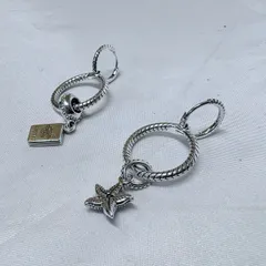 S【ピアス】pandora パンドラ チャーム付きピアス ヒトデモチーフ レディースアクセサリー SV925 シルバーアクセサリーのサムネイル