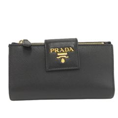 ✨新品未使用✨ PRADA ミニ財布 サフィアーノ ベルト アイコン 二