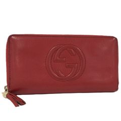 GUCCI グッチ ソーホー インターロッキングG ラウンドファスナー長財布