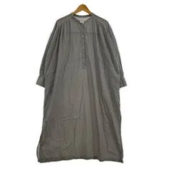 evam eva botanical dye one-piece 　グレー M E251T156のサムネイル