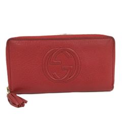 GUCCI グッチ ソーホー インターロッキングG ラウンドファスナー長財布