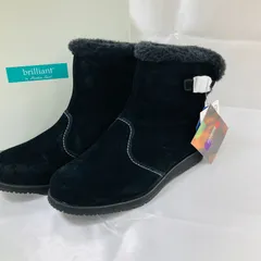 A【未使用】brilliant by Hawkins ムートンブーツ 黒 箱•タグ付き Mサイズのサムネイル
