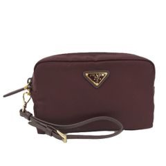 美品❗️】PRADA ナイロン ドローストリング 巾着ポーチ - メルカリ