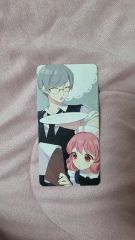 田山さん スクエア 缶バッジ スーパーの裏でヤニ吸うふたり e-STORE