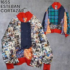 最高峰 16SS ESTEBAN CORTAZAR Reversible MA1 FR34 エステバンコルタサル リバーシブル MA1 ボンバージャケット フォトコラージュ パッチワーク バーニーズニューヨーク フランス製 アーカイブのサムネイル
