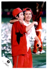 嵐/TOKIO 03年 体育の日ファン感謝祭 二宮和也/国分太一 公式写真 *1枚