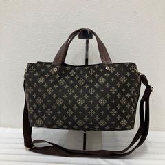 ✨良品✨ラシット トートバッグ パンチング モノグラム柄 A4収納 大 