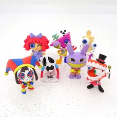 【三重店】アメイジングデジタルサーカス フィギュア 計7点 (アメデジ/TADC/ポムニ/ラガタ/ジャックス/キンガー/ガングル/ズーブル/ケイン)【722-D402】