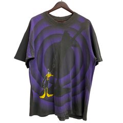 90s USA製 WILD OATS ダフィーダック 両面プリント Tシャツ L - メルカリ