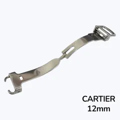 カルティエ　Cartier純正Dバックル 銀色　シルバーカラー　12ミリ幅 2026年最新】カルティエ dバックルの人気アイテム - メルカリ