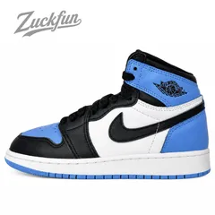 NIKE AIR JORDAN 1 RETRO HIGH OG UNIVERSITY BLUE ナイキ エア ジョーダン 1 レトロ ハイカット オリジナル ユニバーシティー ブルー ホワイト 白 ブラック 黒 23cm レディース スニーカー U11545