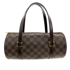 LOUIS VUITTON ルイ・ヴィトン パピヨン 26cm バレルバッグ ハンドバッグ N51304 レディース ダミエキャンバス ブラウン 中古のサムネイル