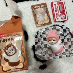 チップとデール ふわふわカバー付き2WAYボトル チップ ディズニーザ