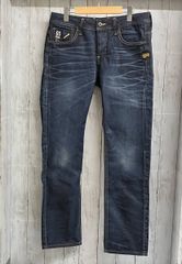 G-STAR RAW（ジースターロー） 濃紺 赤耳 デニム インディゴ 36 - メルカリ