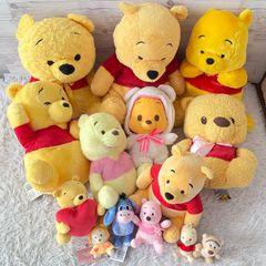 Disney くまのプーさん 平成レトロぬいぐるみ ピグレット 14点まとめ