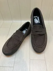 ★ 美品 VANS バンズ ローファー スエード Skate Loafer 27.5cm ブラウン 冬 