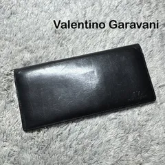 Valentino Garavani ヴァレンティノガラバーニ 長財布 レザー ブラック ユニセックスのサムネイル