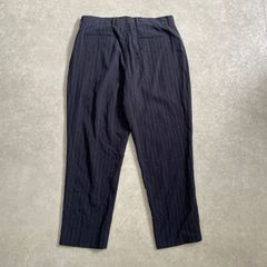 JIL SANDER ジルサンダー スラックス ネイビーストライプ - メルカリ