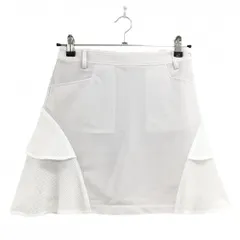 【超美品】アルチビオ ストレッチスカート 白 一部メッシュ 内側パンツ レディース 36(S) ゴルフウェア archivioのサムネイル