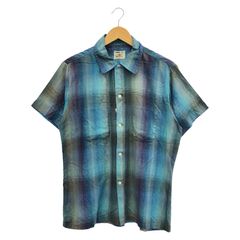 PHIGVEL フィグベル Print Ombre Open Collar - メルカリ