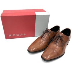 e*8様 使用僅少 REGAL ブラウン ドレスシューズ BR 11LR BD - メルカリ