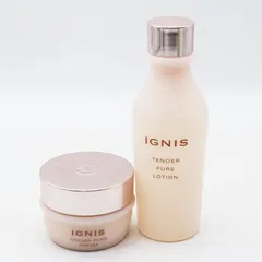 未使用 IGNIS イグニス テンダー ピュア ローション 150ml / クリーム 70g セット CR8-05-15-44のサムネイル