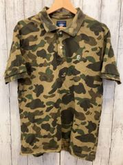 A Bathing Ape カモフラージュ ポロシャツ L - メルカリ