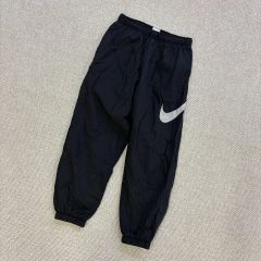y2k NIKE ナイロンパンツ ユベントス ワイド テック系 シティーボーイ