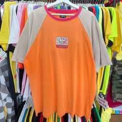 希少】00s stussy ラグランT バイカラー - メルカリ