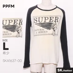 希少 PPFM トップス y2k 00's archive   ネオお兄系 平成　長袖　ラグランスリーブ　プリント　カジュアルのサムネイル