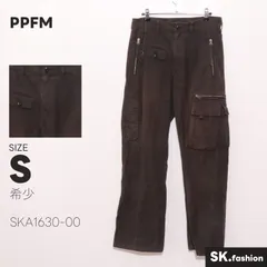 希少 PPFM パンツ y2k 00's archive   ネオお兄系 平成 カーゴパンツ　ポケット付き　ベルトループ　ドローコード　フロントファスナー　コットン100％のサムネイル