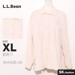 訳あり L.L.Bean トップス シャツ　長袖　コーデュロイ　胸ポケット付き　コットン100％