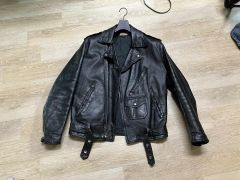 40s ドイツ軍 モーターサイクルジャケット vintage ダブルライダース