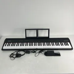 ☆電子ピアノ ☆Roland GO:PIANO 88 2022年製 88鍵 譜面台 ACアダプタ ヘッドホン サステインペダル付のサムネイル