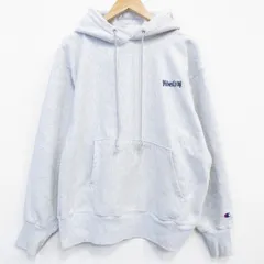 XL/古着 長袖 チャンピオン Champion リバースウィーブ  パーカー メンズ 00年代 00s ミッドウエスト 薄グレー 霜降り【spe】 26apr22