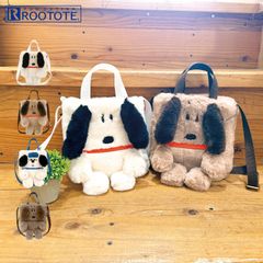 希少✨ PEANUTS russet ショルダーバッグ 2way カゴ 巾着 - メルカリ