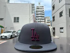 NEW ERA 59FIFTY トラッカー ロサンゼルス・ドジャース Hydrangea ダークグラファイト 7 1/2  ¥6600 ＋ 送料¥550