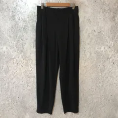 COMME CA ISM コムサイズム ジャージー パンツ ブラック 11サイズ 〇□
