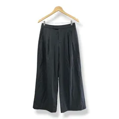 UNIQLO ユニクロ 感動タックワイドパンツ レディースＭ ダークグレー