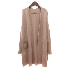 ラウンジドレス ガリャルダガランテ Loungedress GALLARDAGALANTE カーディガン ニット ロング F ベージュ /MNのサムネイル