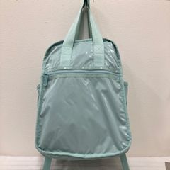 美品】ひとりっぷ レスポートサック BACK PACK シルバー - メルカリ