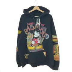 Desigual デシグアル フーデッドパーカー 大きいサイズ:XXL ディズニー/ミッキ―/プルオーバー    ブラック メンズ / 241007004169のサムネイル