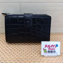 【未使用品】ロダニア (RODANIA) クロコダイルコンパクト財布 ブラック RDOC266BK 本革 男女兼用 送料無料　4046のサムネイル