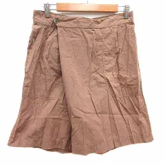 ズッカ zucca ショートパンツ キュロット 1 S 茶 ブラウン /YKのサムネイル