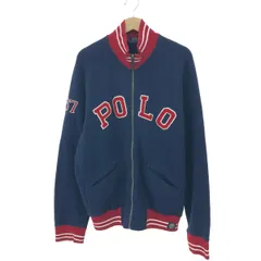 POLO RALPH LAUREN ポロラルフローレン ジップアップスウェットブルゾン サイズ:XL     ネイビー メンズ / 241007004171